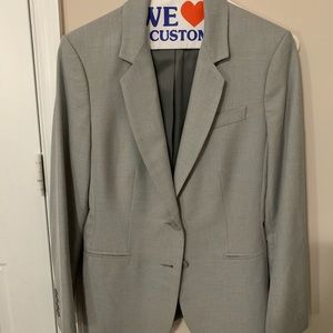 Express suit blazer gray size 6